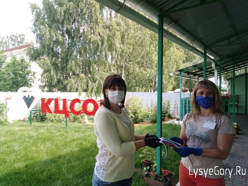 В Лысогорском районе проходит акция, посвященная Дню России