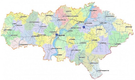Почти половина границ Саратовской области получила координатное описание и внесена в ЕГРН