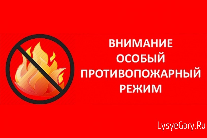 В Лысогорском районе объявлен особый противопожарный режим