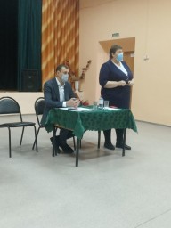  11 февраля состоялись встречи главы района с населением Большерельненского муниципального образова