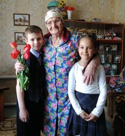 В Лысогорском районе прошла поздравительная акция, посвященная Дню Победы в Великой Отечественной во
