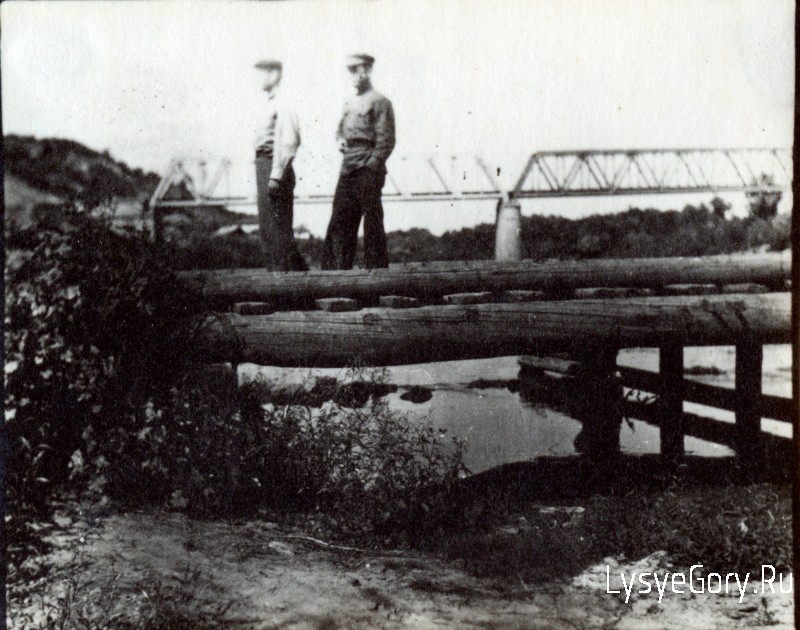Деревянный мост через Медведицу